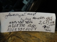 IDEALNY differenciál differenciál hátsó MERCEDES W213 W205 2.473 1