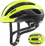Kask rowerowy UVEX Rise CC - r. 52-56 cm, yellow