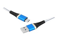Kabel USB-Micro USB 1m,niebieski Doskonała Jakość