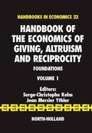 Handbook of the Economics of Giving, Altruism and