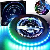 СВІТЛОДІОДНИЙ ФРІЗБІ З 12 КОЛЬОРОВИМИ ЕФЕКТАМИ ДЛЯ ІГОР НА ГАЗОНІ ТА У ДВОРІ