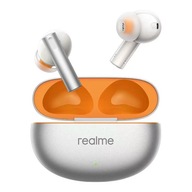 Słuchawki Realme buds Air 6 BT5.3 Hi-Res IP55 Srebrny pomarańczowy