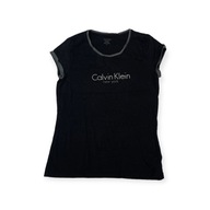 Koszulka T-shirt damski logo czarny Calvin Klein L