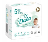 Plienky Dada Pure Care 15-25 kg Veľkosť 5 28 ks.