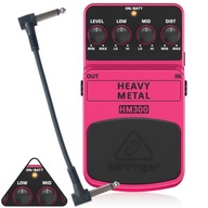 HM300 Efekt gitarowy Heavy Metal Behringer + kabel