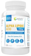 Wish Kyselina alfa Lipoová (ALA) 200mg 120kaps. Nervový systém Chudnutie