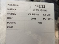 POMPA ABS MITSUBISHI CARISMA 1,8GDI FL 0273004488