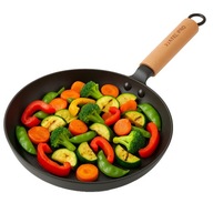 PATELNIA ŻELIWNA EMALIOWANA DUŻA Starke Pro Hanoi 28 cm INDUKCJA GAZ