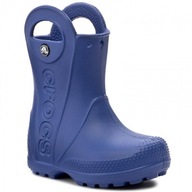 CROCS KALOSZE GRANATOWE WYSOKIE WSUWANE 24-25 2S7B