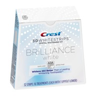 Paski wybielające CREST 3D Whitestrips Brilliance White x32 [16 saszetek]