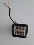 PRACOVNÁ LAMPA panel 12 LED 36W CUBE 12V 24 IP67 x2