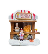 Popcorn Wagon Magic Village karácsonyi stand