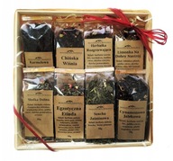 Zestaw prezentowy 8 herbat SŁODKI UPOMINEK Herbaty Podziękowanie Komunia