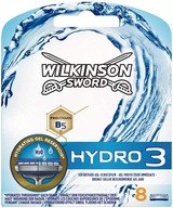 8X WILKINSON SWORD HYDRO 3 H20 Provitamin B5 DE