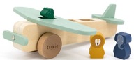 Trixie Baby drevené lietadlo figúrky drevené lev slon krokodíl zvieratá