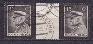 1935 Wydanie żałobne Fi 274 x 2 z pustopolem