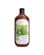 Flora Szampon do włosów przesuszonych i farbowanych Aloes 500 ml