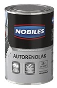 NOBILES AUTORENOLAK NA KOV 1 L ČIERNY MAT