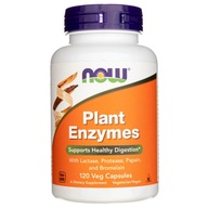 NOW FOODS Plant Enzymes 120vcaps - RASTLINNÁ ENZIMÁCIA