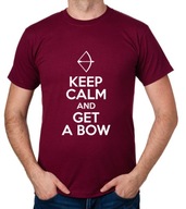 koszulka KEEP CALM AND GET A BOW prezent