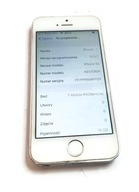 Smartfon Apple iPhone 5S 1 GB / 16 GB 4G (LTE) szary