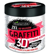 Bielenda Graffiti 3D Bardzo Mocny Żel do Włosów z Czarną Rzepą 250G