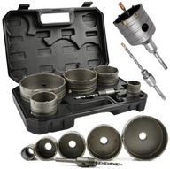 CSIPKE LYUKASZTÓ KÉSZLET FALAZAT BETONHOZ 7 DB-OS 40-125mm