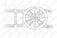 Stellox 29-99012-SX Ventilátor, chladenie motora