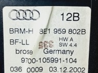motor ablak prawej első OE 8E1959802B Audi A4 B6 00-06