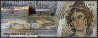 Hiszpania 2023 Znaczek 5718 ** archeologia mozaiki rzymskie antyk sztuka