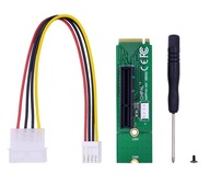 Adaptér Riser M.2 NGFF na PCI-E x4 LM-141X-V