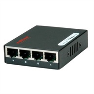 ROLINE switch Gigabit Ethernet, 4 porty R45 10/100/1000 Mbit/s