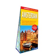 Amsterdam laminowany map&guide 2w1: przewodnik i mapa