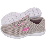 Akcia! Topánky Skechers sivé dámske športové 12985-GYHP veľ. 38,5