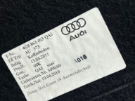 AUDI A7 C7 cover PODGLOGA mats boot original 4G8863463