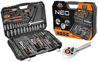 NEO TOOLS Nástrčné kľúče 1/2", 3/8" , 1/4", sada 233 ks 10-078 SADA