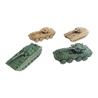 4ks 1/144 Simulácia modelu tanku Hračka modelu vozidla