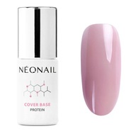 Neonail Baza Cover Base Protein Dark Rose do lakierów hybrydowych 7,2 ml