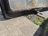 trunk door cover boot rear part VW T5 T5 LIFT black
