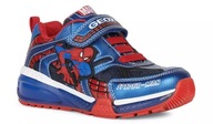 Sneakersy chłopięce GEOX J26FEB Spider Man LED R24