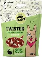 MR. BANDIT - TWISTER - Zavinovačky z králika - 500g