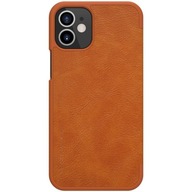 Nillkin Puzdro Qin Leather Case iPhone 12 mini hnedé