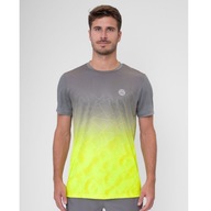 Bidi Badu koszulka męska Beach Spirit - grey/neon yellow L