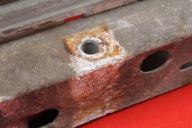 bumper support rear part rear pillar VOLVO V70 1 and 97-00
