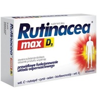 RUTINACEA MAX D3 na odporność 60 tabletek