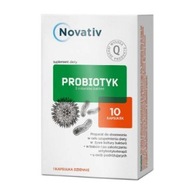 Novativ Probiotikum 5 miliárd baktérií kapsule - 10 ks.