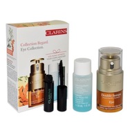 CLARINS SET (DOUBLE SERUM EYE 20ML+INSTANT EYE MAKE UP REMOVER 50ML+MASCARA