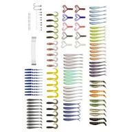 КИТ 125 ел. СПІНІНГОВІ ПРИМАНКИ + ХАЛЯВА 03