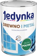 Emalia DREWNO I METAL JEDYNKA Zielony POŁYSK 0,9L