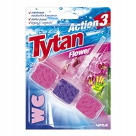 Kostka WC Tytan Action 3 Flower 45g